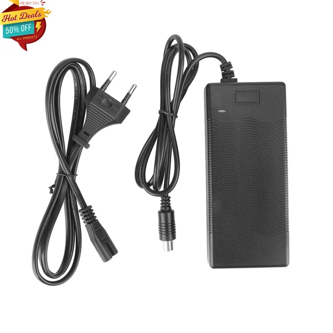 Bộ Sạc Nhanh 42/36v 2a Phích Cắm EU/US/UK Cho Xe Điện Bộ Chuyển Đổi Nguồn Pin Cho Xe Scooter 9 ES1/ES2/M365