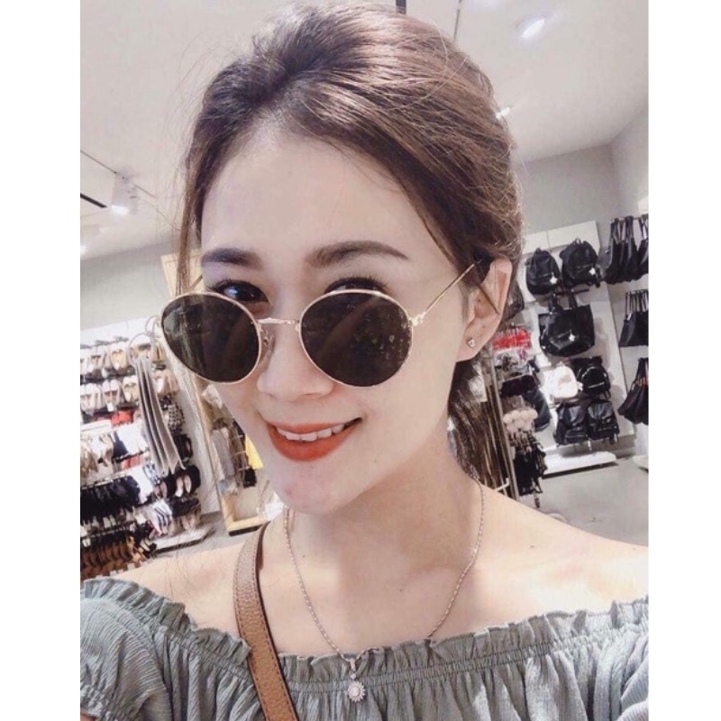 Kính thầy bói phong cách retro gọng kim loại cao cấp hàng loại I