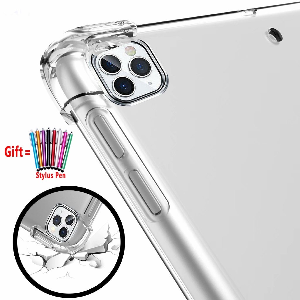 Ốp lưng trong suốt cho IPAD PRO 11 2020 2ND 7TH GEN 10.2 2019 2 3 4 5TH 6TH 9.7 2017 2018 AIR 3RD MINI 10.5