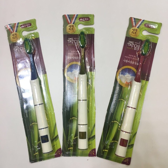 Bàn Chải Đánh Răng Muối Tre Bamboo Salt Chăm Sóc Răng E Buốt Hàn Quốc