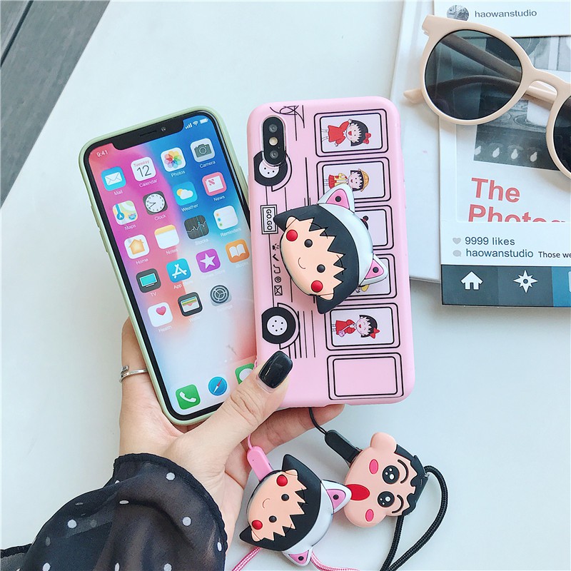 Ốp lưng bằng TPU mềm hình hoạt hình dành cho iPhone 12 12Pro 12mini 12promax 11 Pro MAX X XS XR XS MAX 7 8 6 6s PLUS | BigBuy360 - bigbuy360.vn