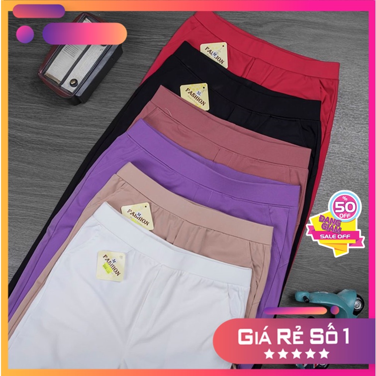 Quần legging nữ cạp cao lưng thun mẫu công sở mặc đi chơi đi làm vải UMI dày dặn [XTGG Xưởng Sỉ Lẻ ]