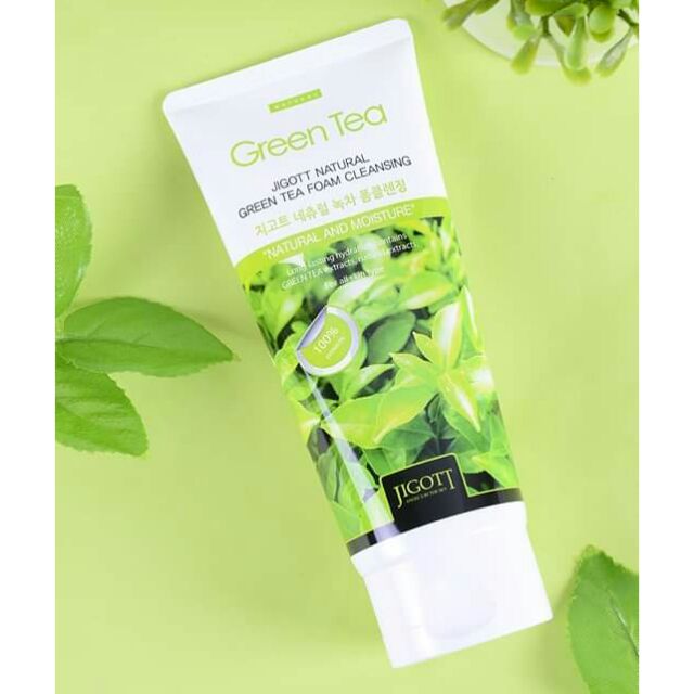 Image result for SỮA RỬA MẶT TRÀ XANH JIGOtt