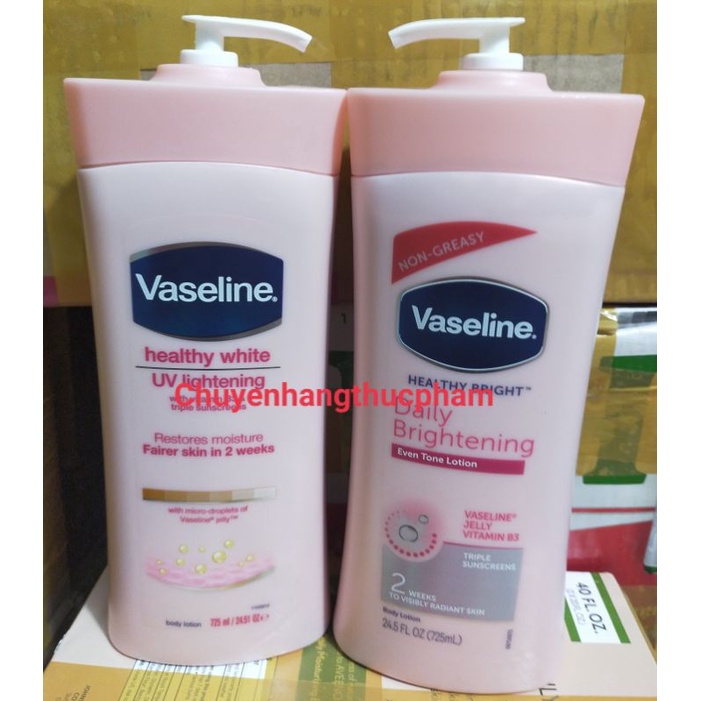 Sữa Dưỡng Thể Vaseline USA 725ml