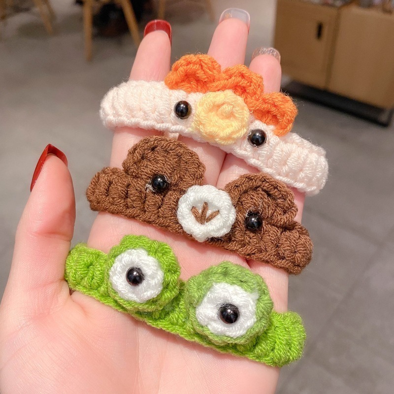 Vòng Tay Dệt Kim Mặt Hình Động Vật Đáng Yêu | BigBuy360 - bigbuy360.vn