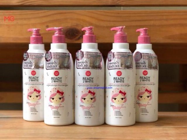 [Mẫu Mới] Sữa Tắm Cathy Doll Ready 2 Thái Lan - 450ML