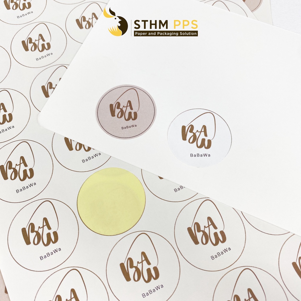 - Sticker in theo yêu cầu - in tất cả hình dáng và kích thước