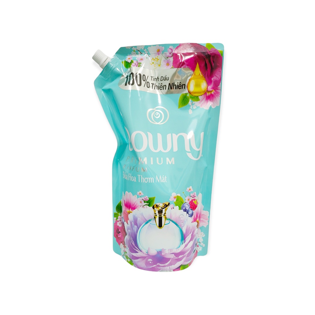 Nước Xả Downy Đóa Hoa Thơm Mát Túi 1,35 Lít Hương Nước Hoa Ngăn Mùi Hôi