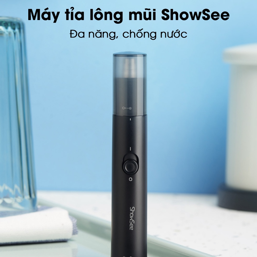 Máy tỉa lông mũi Máy tỉa lông mũi Xiaomi ShowSee C1-BK-CHÍNH HÃNG 100%