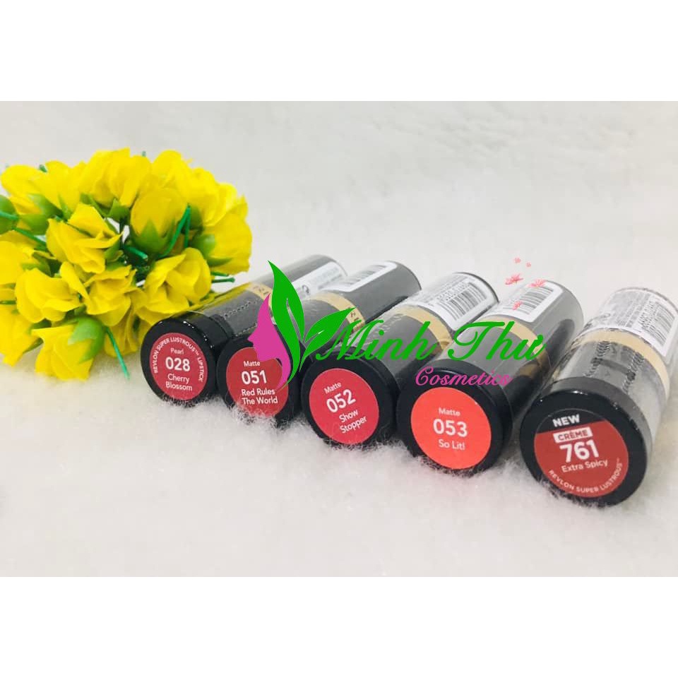 Son Revlon Super Lustrous Matte Siêu Mịn 4.2g