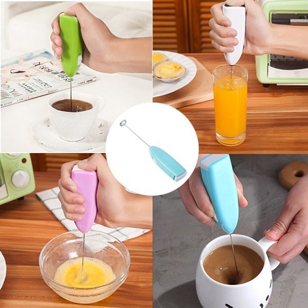Máy tạo bọt cafe, đánh trứng mini cầm tay tện lợi đa năng