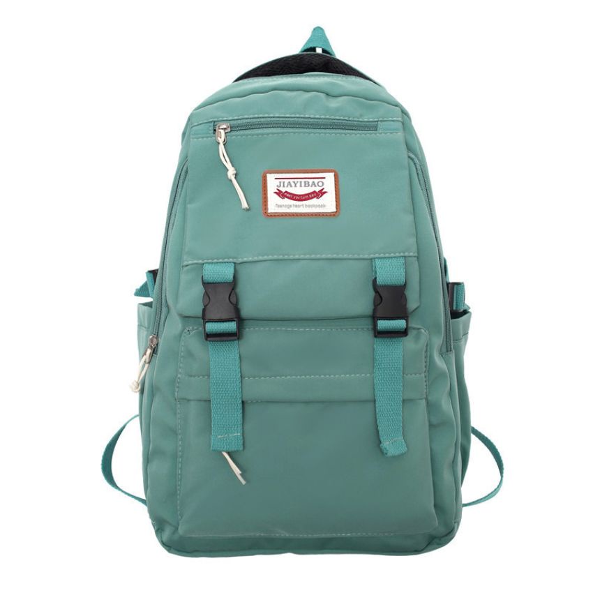 Cặp balo học sinh nữ đi học,balo thời trang nữ size 44cm chất liệu vải dù mềm chống nước, chống xước có nhiều ngăn BL030