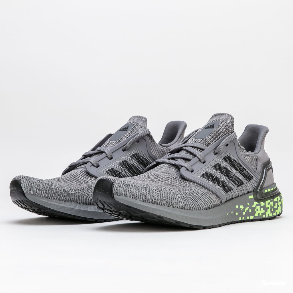 Giày Ultra Boost 20 Chính Hãng 🔥FREESHIP🔥Adidas Ultraboost 20 Digital Grey - Giày Chạy Bộ Adidas Auth - [EG0705]