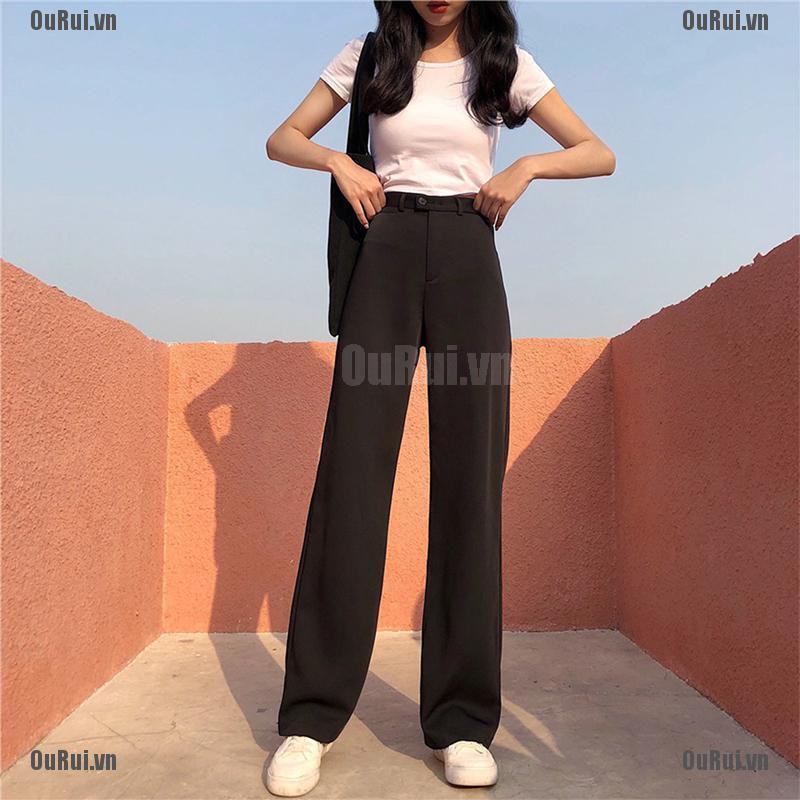Quần Voan Ống Rộng Thời Trang Xinh Xắn Dành Cho Nữ