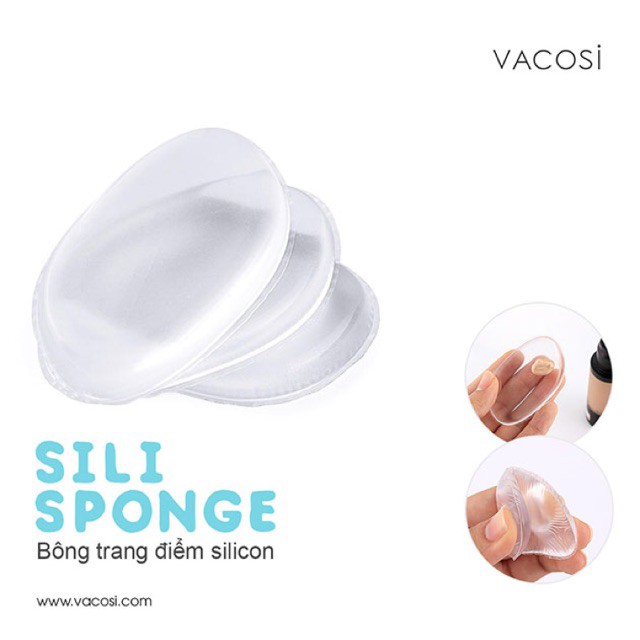 Bông trang điểm Silisponge Vacosi