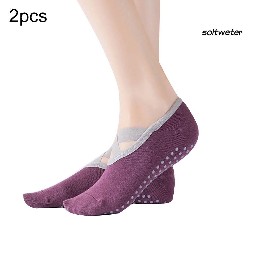 Set 2 Cặp Vớ Tập Yoga Chống Trượt