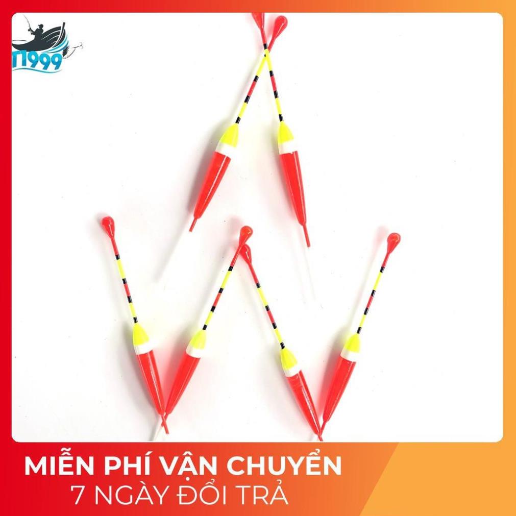Xả kho rẻ xả kho rẻ Phao câu đài T1999 Vàng Đỏ , Chuyên câu rô , dài 13cm siêu bền