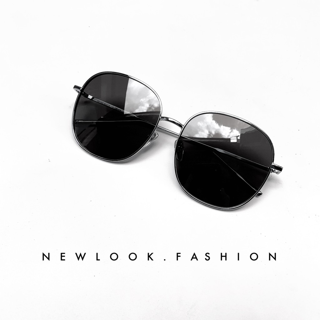 ★ KÍNH MÁT THỜI TRANG NAM NỮ CHỐNG TIA UV400 GỌNG BẠC SIÊU MỎNG TRÒNG ĐEN ( kèm hộp + khăn + vít vặn ốc ) | BigBuy360 - bigbuy360.vn