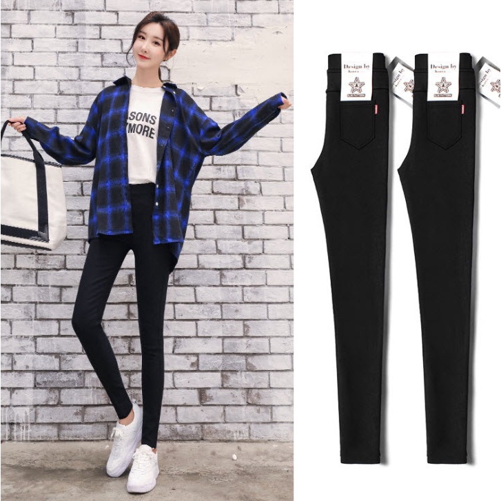 Quần legging giả bò cạp cao ôm dáng siêu đẹp - Hàng loại 1