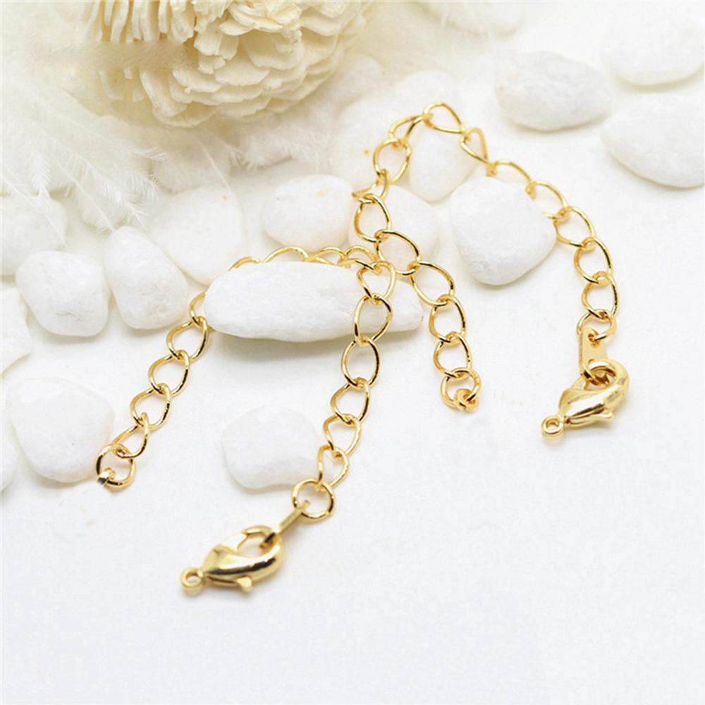 Dây Nối Dài Vòng Cổ Thủ Công Bằng Thép Không Gỉ Có Khóa Tôm Hùm