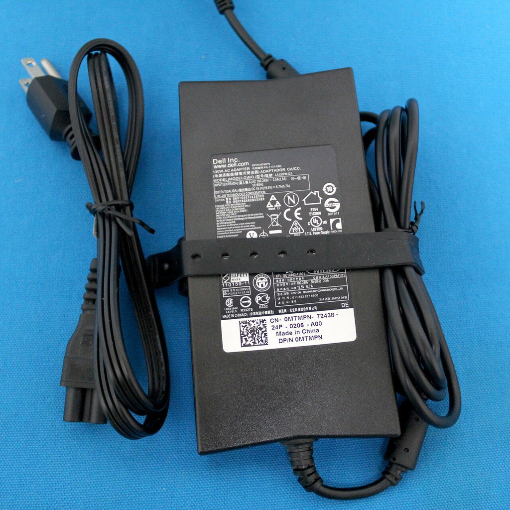 _SẠC ZIN] Sạc Laptop Dell 19.5V 6.7A 130W , LA130PM121 Slim ZIN Cao Cấp (Adapter Dell 130w)