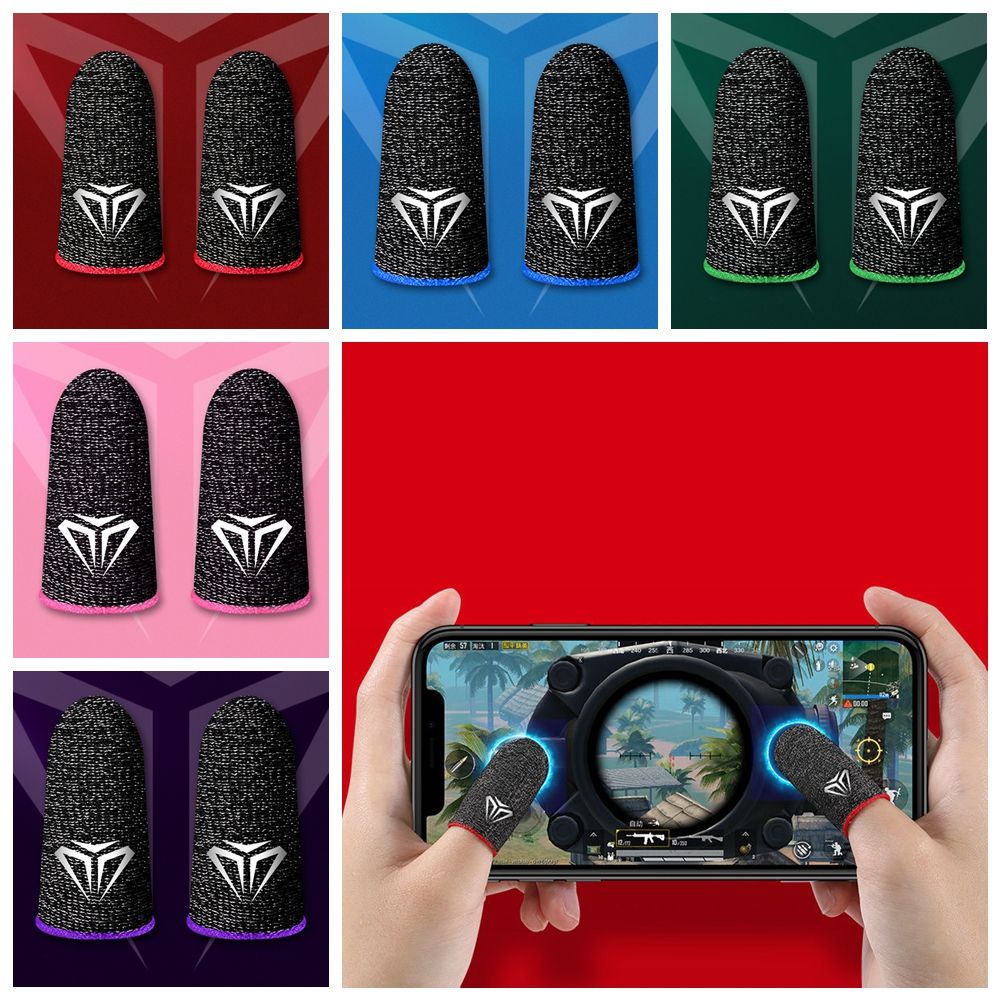 Đôi bao ngón tay chơi game chống trượt thoáng khí cảm ứng màn hình tốt tiện lợi