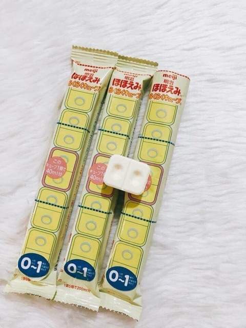 SỮA MEIJI THANH SỐ 0 NỘI ĐỊA NHẬT BẢN (HỘP 24 THANH) - 672GR