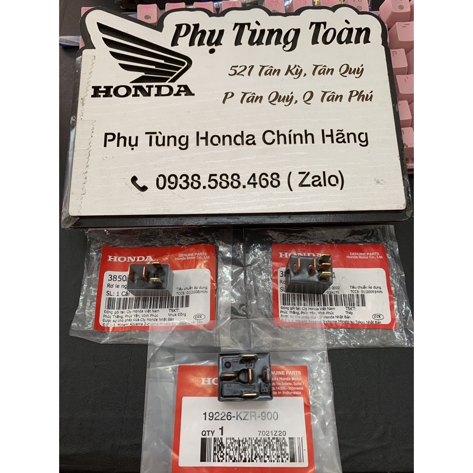 RƠ LE ĐỀ AB 125 / 150 / VARIO / SH VIỆT / SH MODE / LEAD ZIN HONDA