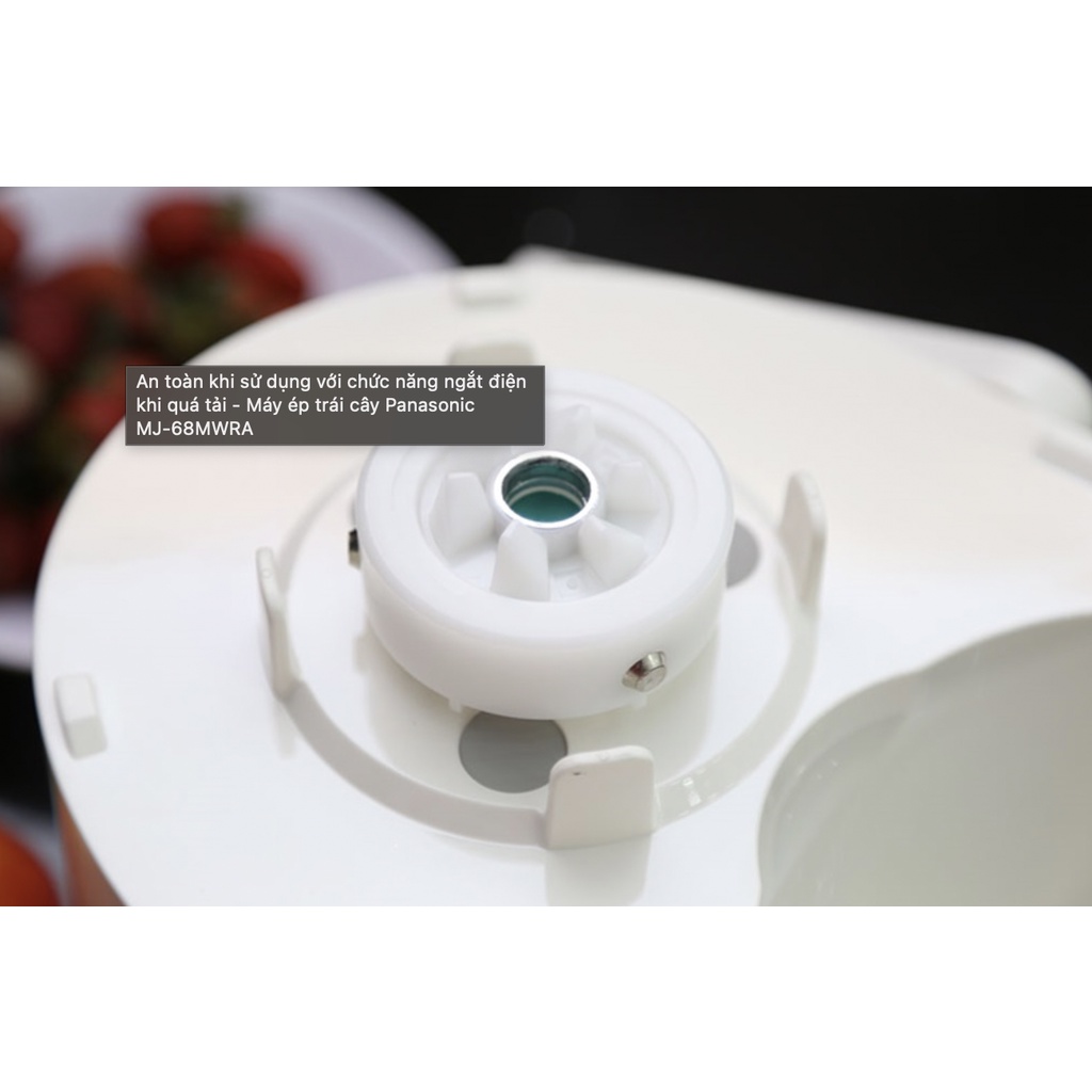 Máy Ép Trái Cây Panasonic PAVH-MJ-68MWRA - HÀNG TRƯNG BÀY 99% KHÔNG VỎ THÙNG