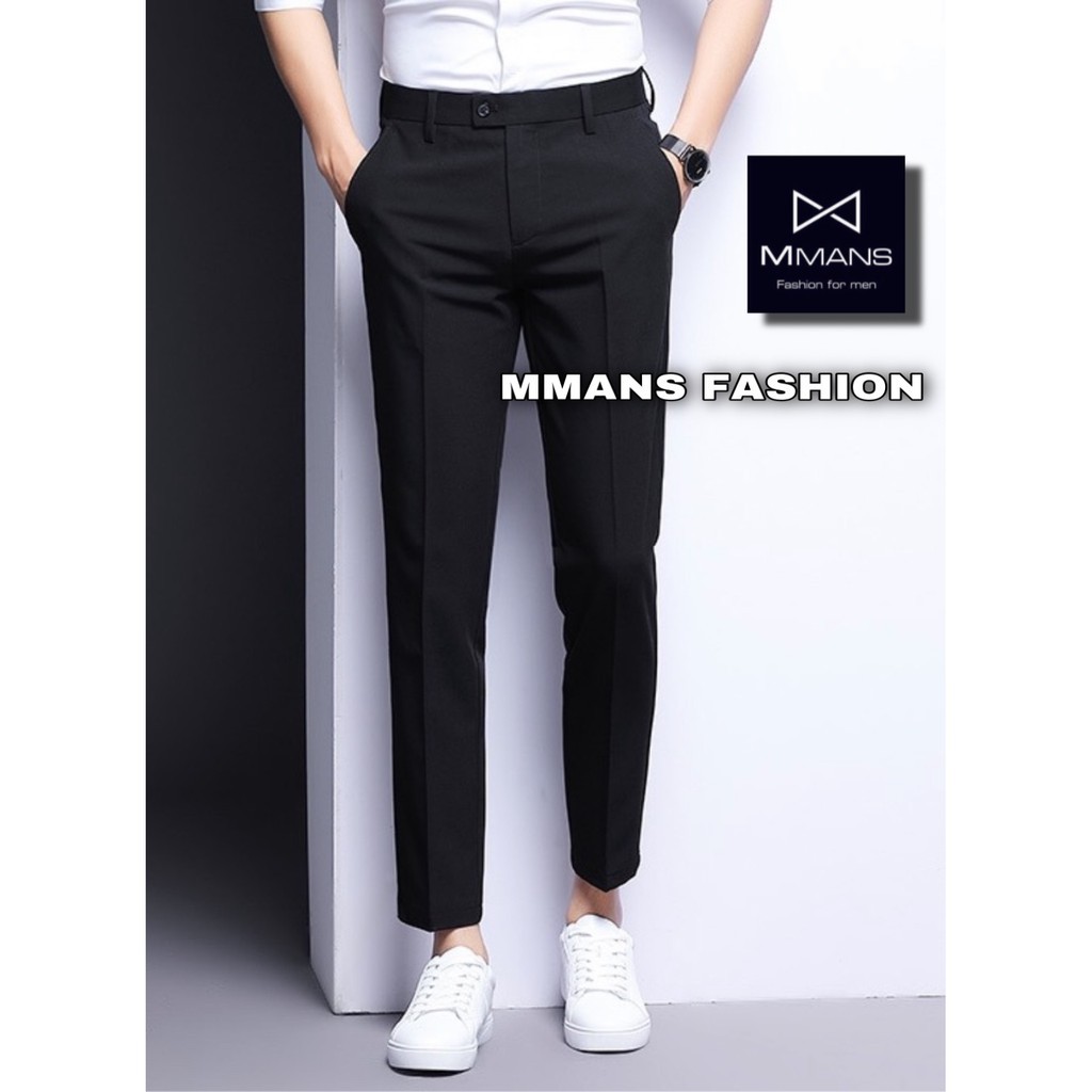 Quần âu nam chất lượng cao cấp màu ghi, xanh than và đen dáng body Hàn Quốc | BigBuy360 - bigbuy360.vn