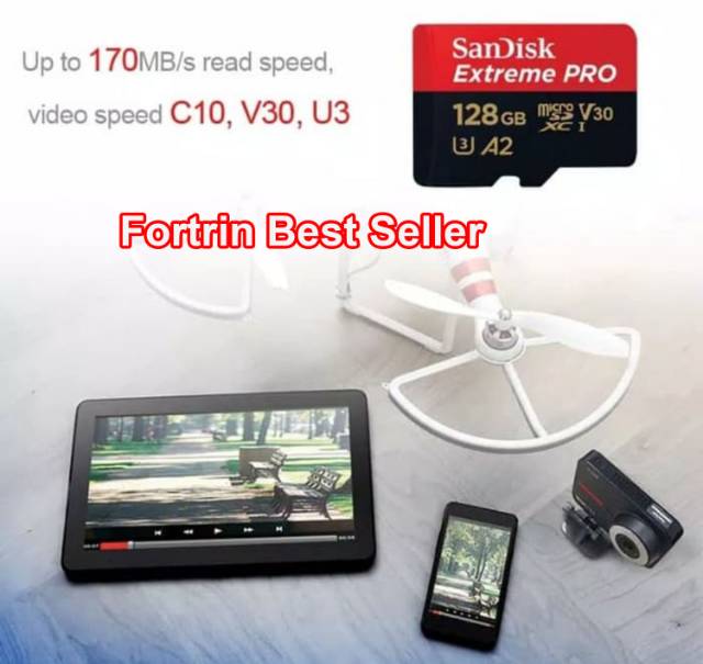 Thẻ Nhớ Sandisk Extreme Pro 128gb