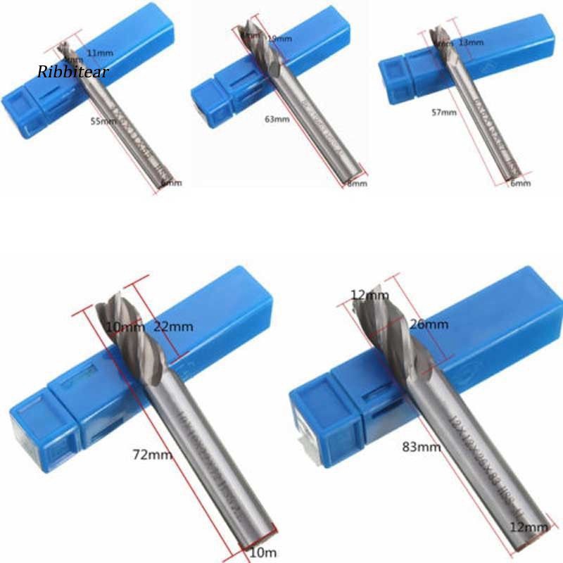 Mũi cắt phay 4/6/8/10/12mm bằng thép gió tiện dụng