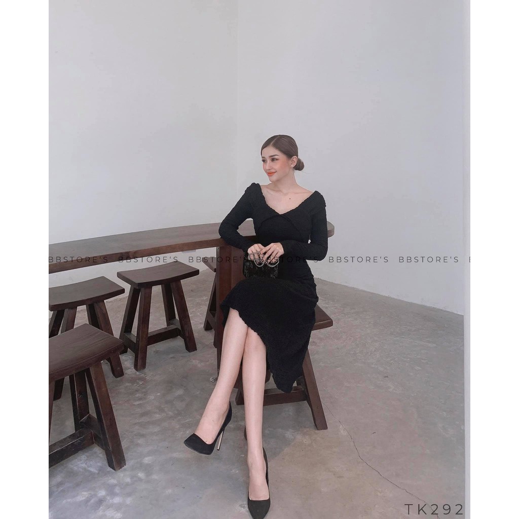 [BBSTORE'S] Đầm Body Xốp Nhăn Gina - TK292 | BigBuy360 - bigbuy360.vn