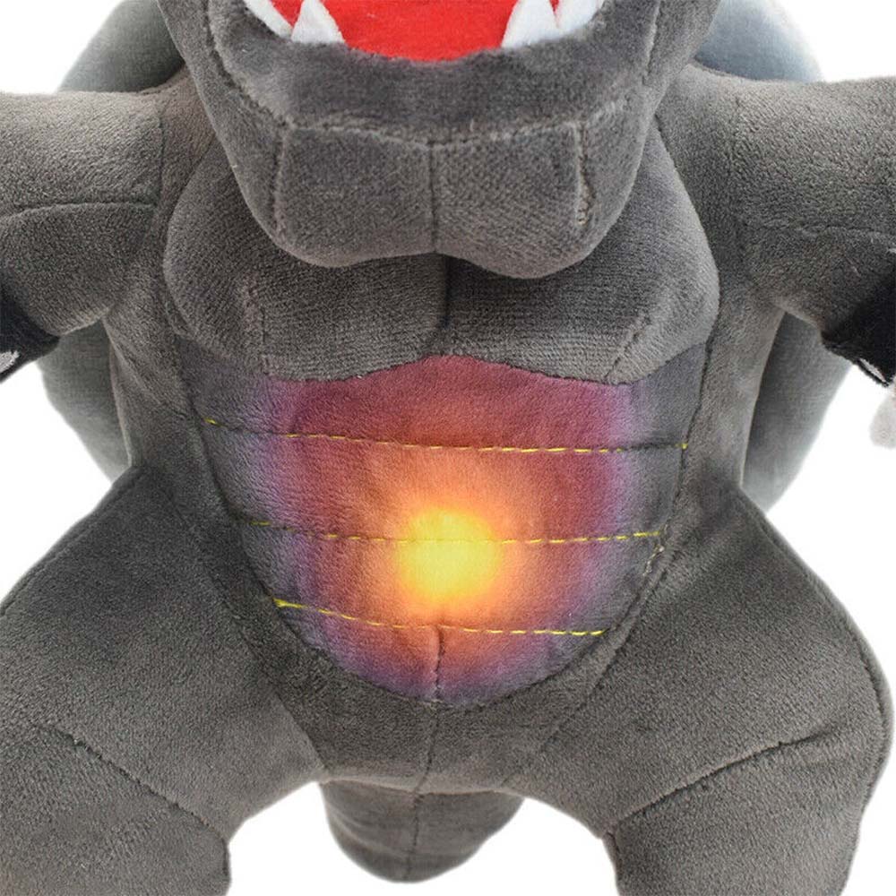 12" Super Mario Bros Fury Bowser Plush Toys Stuffed Doll Birthday Gift