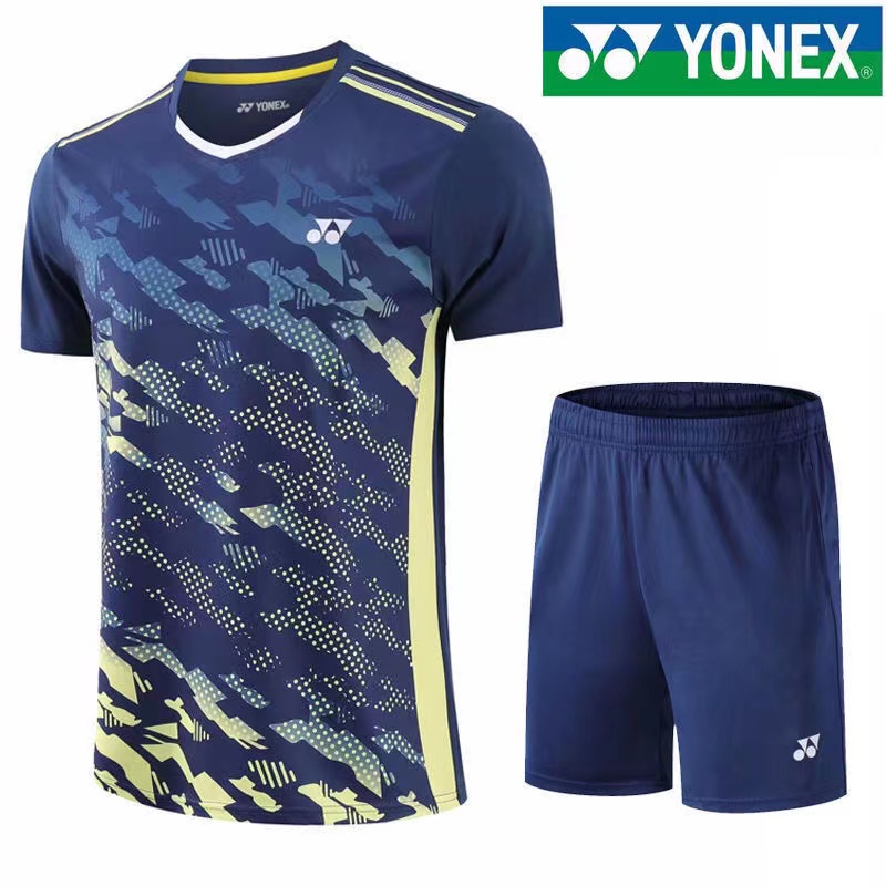 Bộ Quần Áo Chơi Cầu Lông Yonex Chất Vải Khô Nhanh Thời Trang Mùa Hè Cho Nam Và Nữ