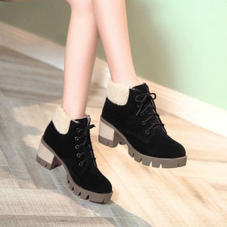Giày boot nữ phong cách Hàn Quốc B134
