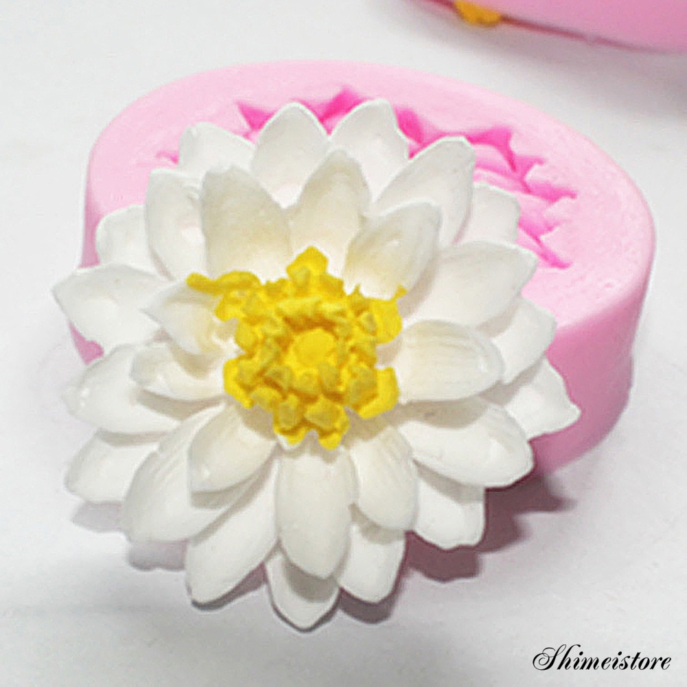 Khuôn Silicone Làm Bánh Hình Hoa Sen Đẹp Mắt