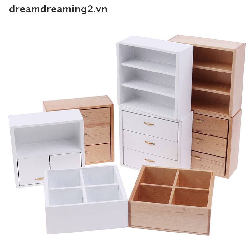 Tủ Nội Thất Phòng Khách Với 4 Phần 1 / 12 DIY Trang Trí Nhà Búp Bê