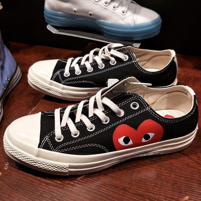 [hàng sẵn sàng] CDG PLAY x Converse 1970 all star shoes nam giày sneaker nữ low cut classic Shoes