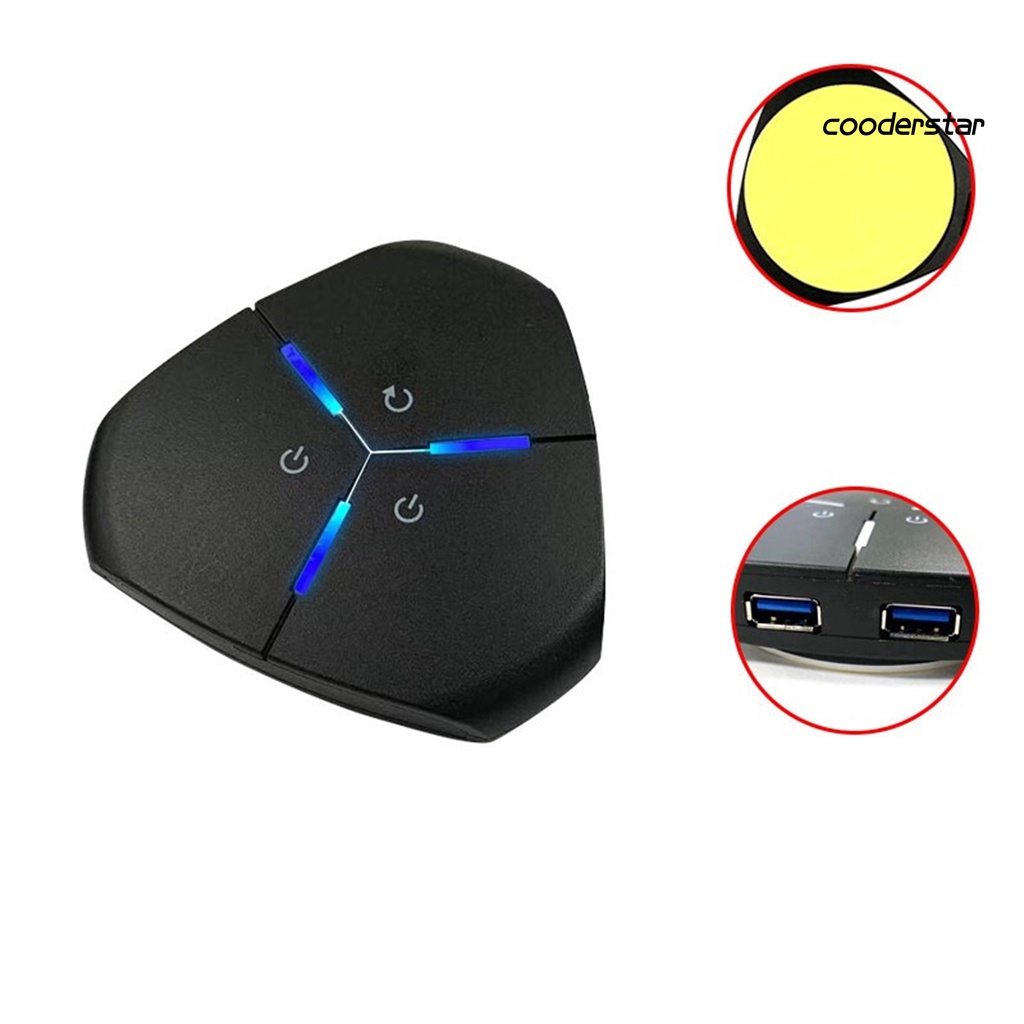 Công tắc nguồn hai cổng usb cood-co 1.6m chuyên dụng cho máy tính để bàn