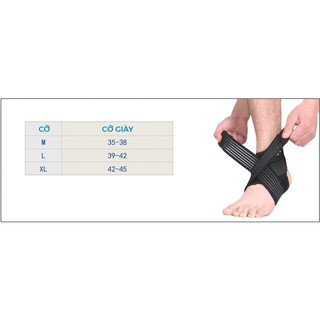 BĂNG BẢO VỆ MẮT CÁ CHÂN AOLIKES 7127