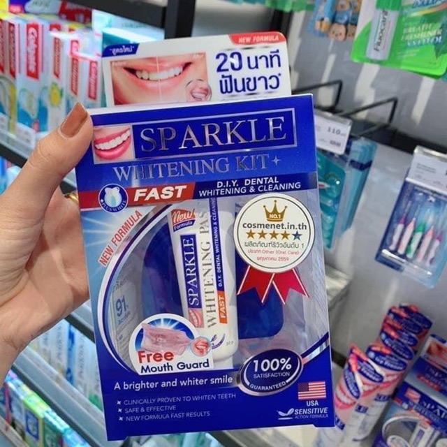 SALE - Set ngậm trắng răng Thái Lan Sparkle