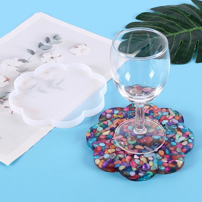 Khuôn Silicone Làm Hoa Nhựa Epoxy Resin Diy