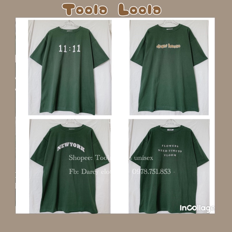 ÁO thun Màu Xanh Hot 𝑭𝑹𝑬𝑬𝑺𝑯𝑰𝑷 Phông 3158 dày dặn- áo thun unisex oversize