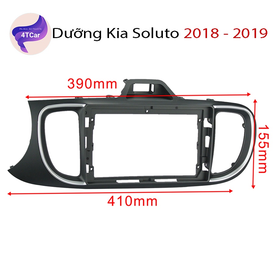 Mặt dưỡng Kia Soluto 2018-2019 (9 inch)