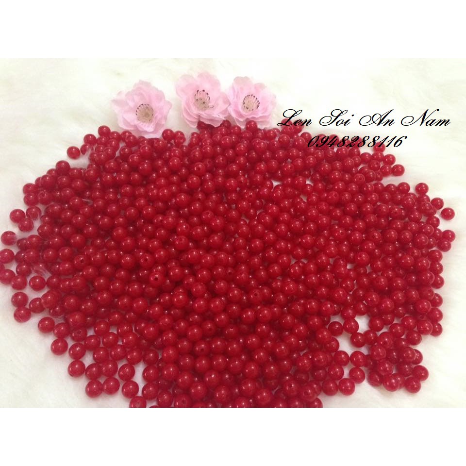 Hạt Giả Ngọc Trai - Size 8mm (thường)