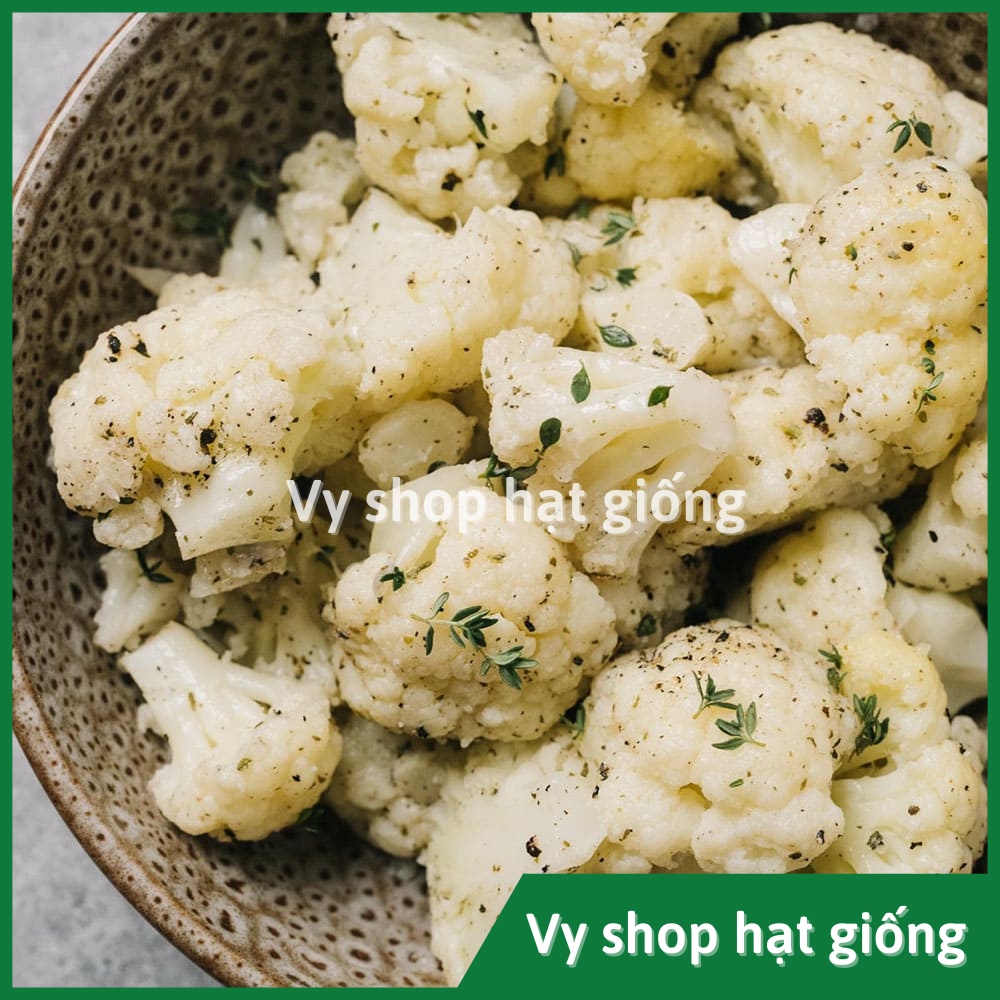 Hạt giống súp lơ trắng  Thái Lan gói 300 hạt