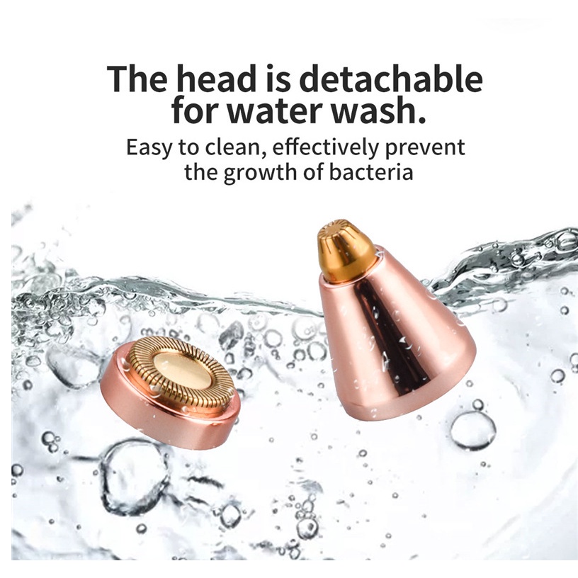 ❤️Loại 2in1❤️ Bút Tỉa Lông Mày, Ria Mép Đa Năng 2 In 1 Thiết Kế Hình Thỏi Son - Máy Cạo Lông Toàn Thân An Toàn