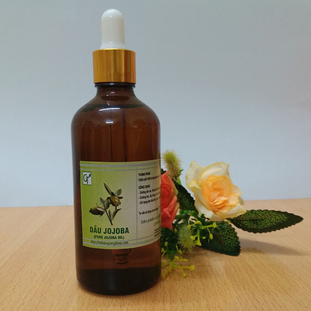 dầu jojoba FREESHIP Dầu Jojoba Làm Đẹp Cao Cấp GT (100ml - Mỹ)