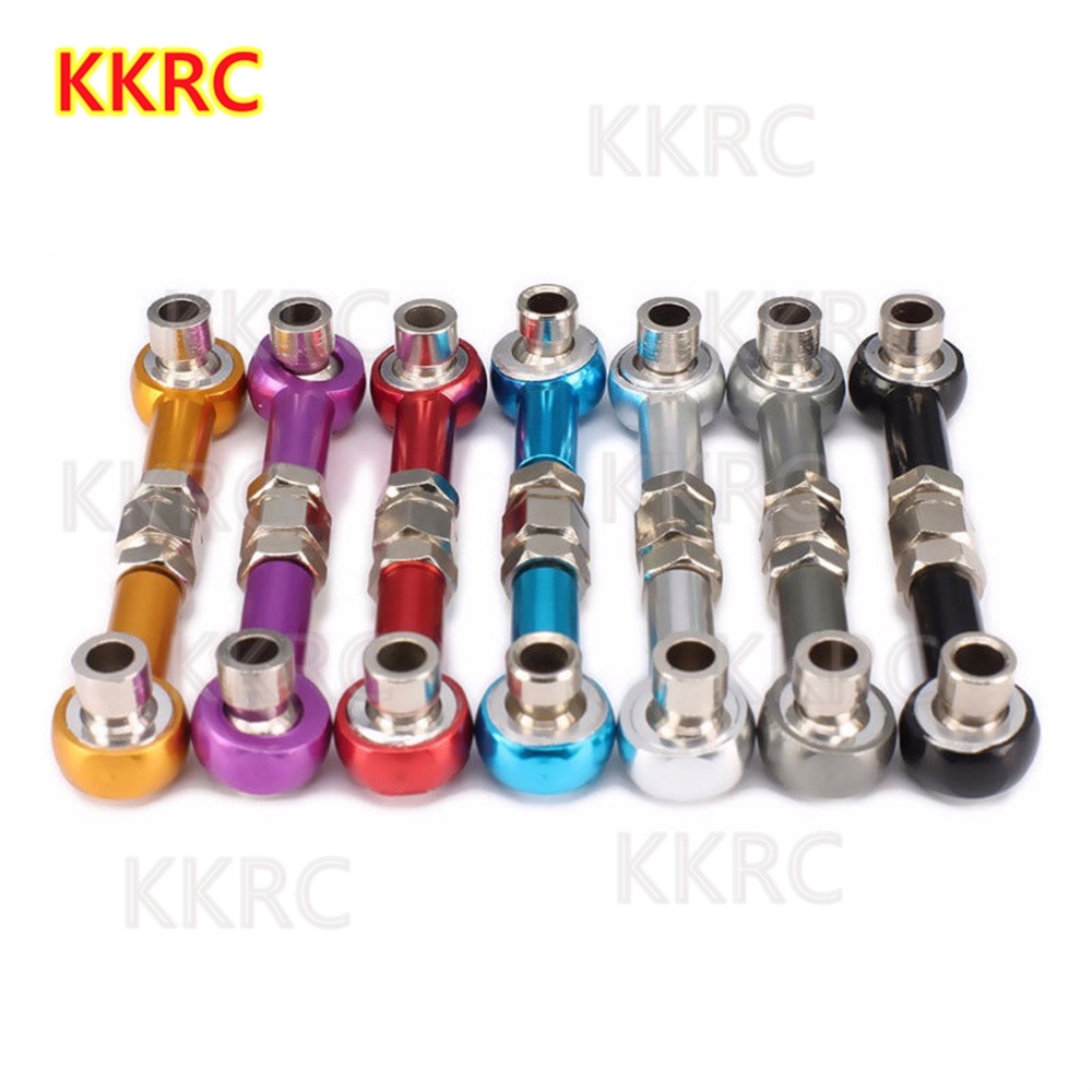 Thanh kéo servo bằng hợp kim nhôm 48mm 102017 122017 cho xe hơi điều khiển từ xa HSP 94122 94103 94123